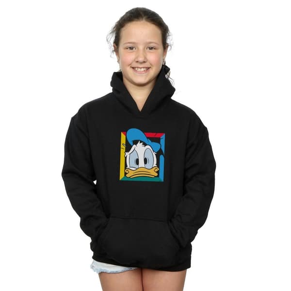 Disney Girls Donald Duck Panicked Hoodie