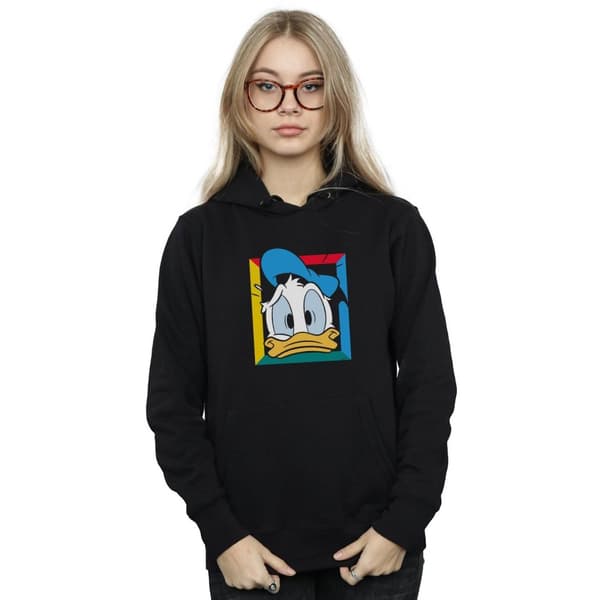 Disney Kvinnor/Ladies Donald Duck Panicked Hoodie