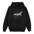 Miniatyrbilde 1 av 5: NASA Boys Classic Insignia Logo Monochrome Hoodie