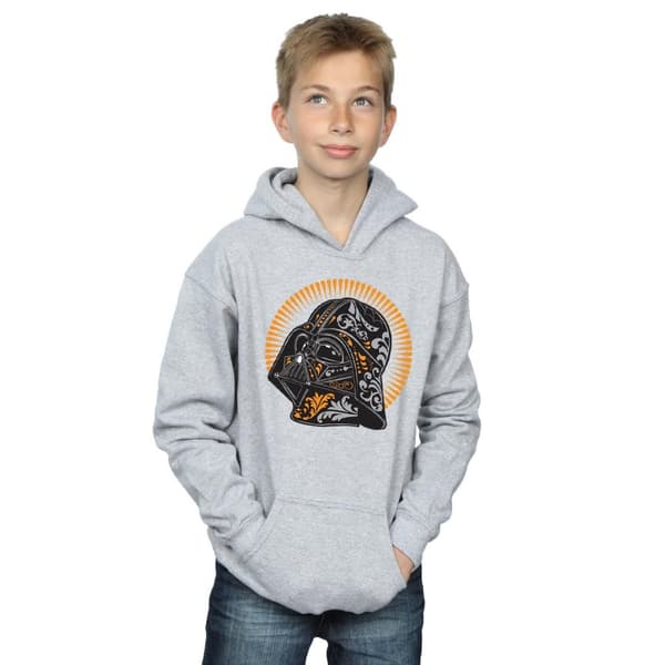 Star Wars Boys Darth Vader Dia De Los Muertos Hoodie