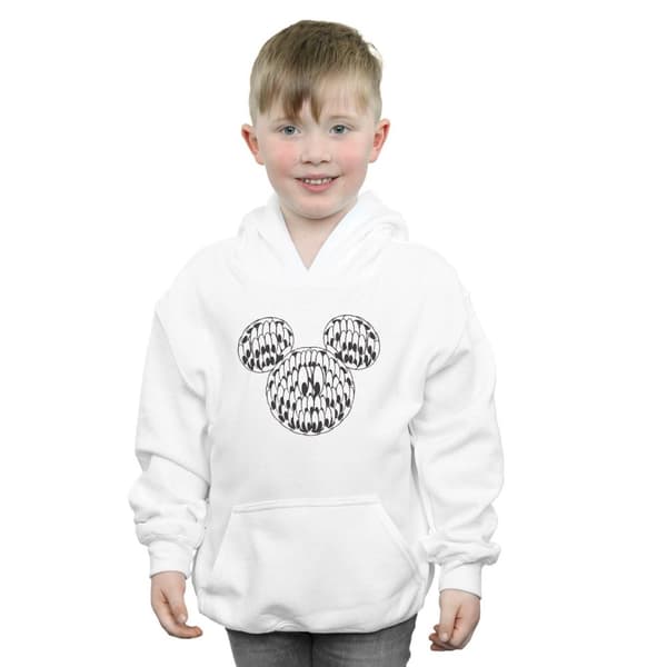 Disney Boys Mickey Mouse Head Of Eyes Hoodie