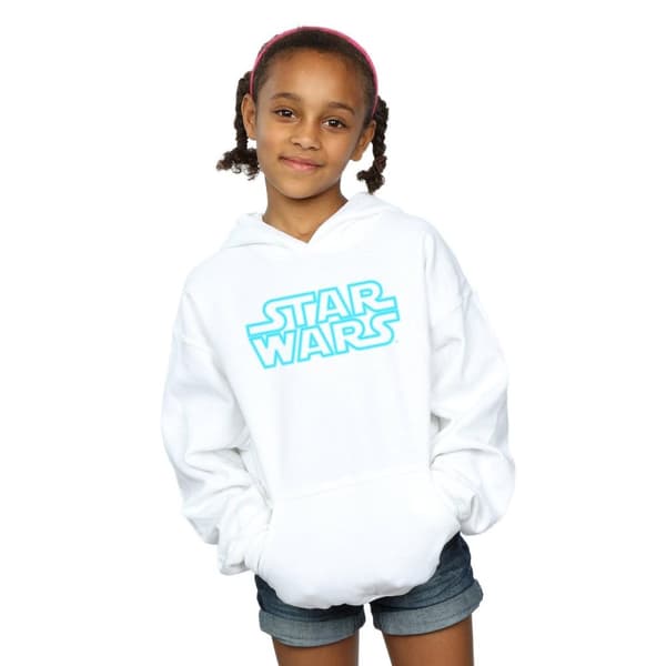 Star Wars Girls Neon Sign Logo Hoodie