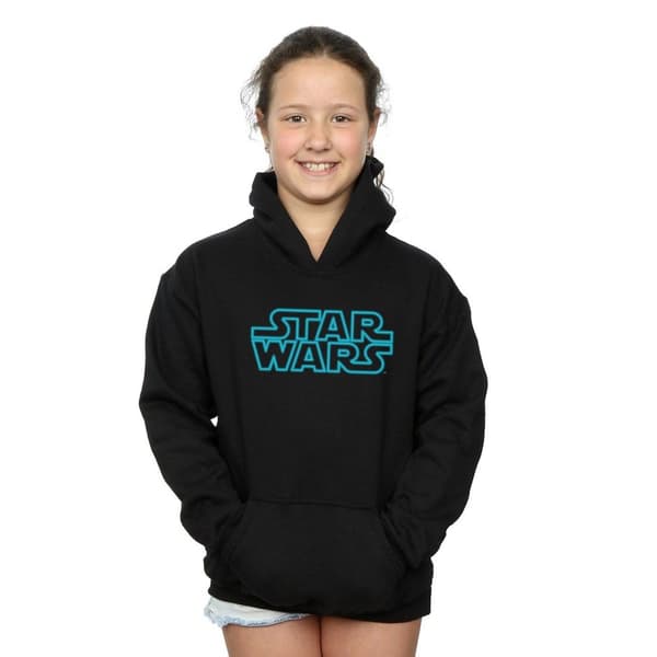 Star Wars Girls Neon Sign Logo Hoodie