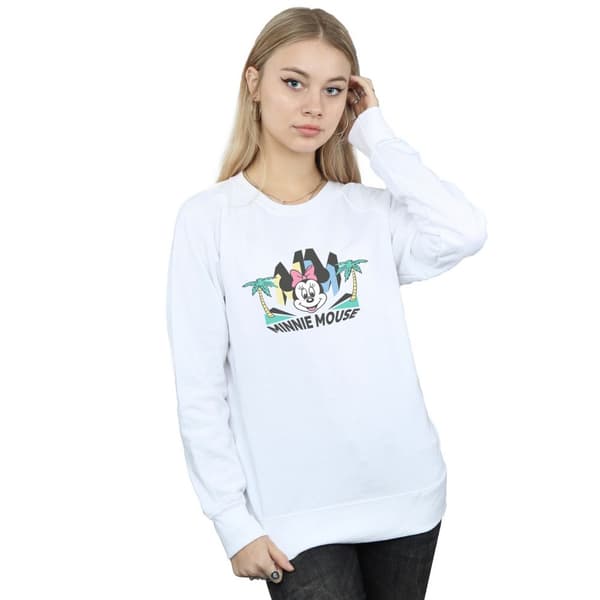 Disney Womens/Ladies Minnie MM Palm Hoodie