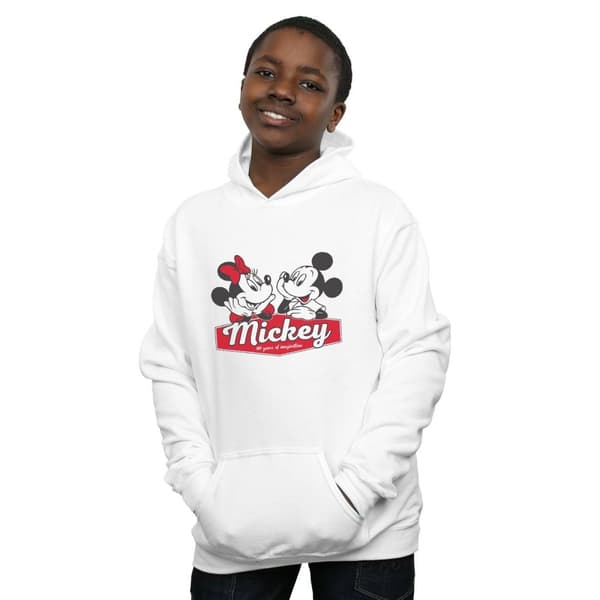Disney Boys Mickie And Minnie 90 Years Hoodie
