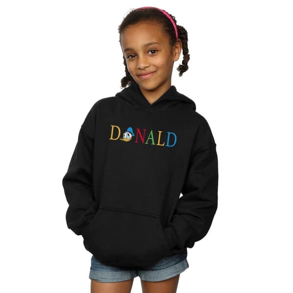 Disney Girls Donald Duck Letters Hoodie