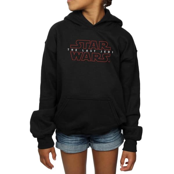 Star Wars Girls The Last Jedi Logo Hoodie