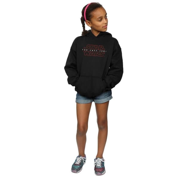 Star Wars Girls The Last Jedi Logo Hoodie