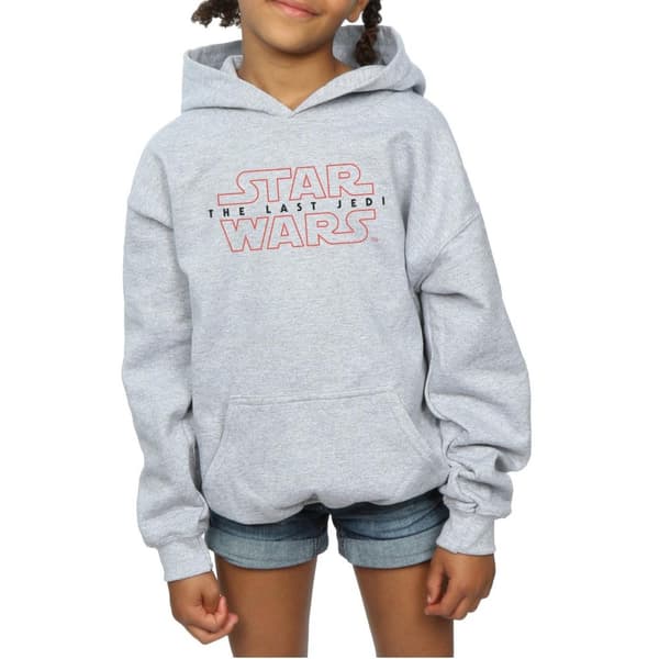 Star Wars Girls The Last Jedi Logo Hoodie