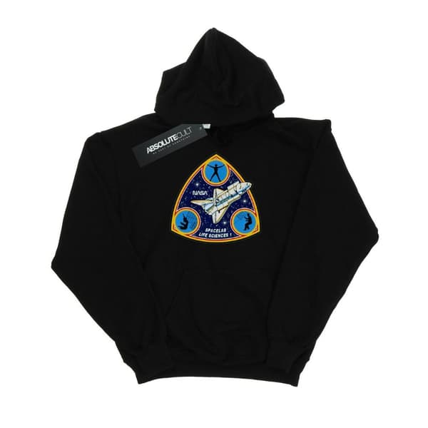NASA Womens/Ladies Classic Spacelab Life Science Hoodie