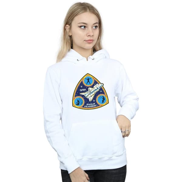 NASA Womens/Ladies Classic Spacelab Life Science Hoodie