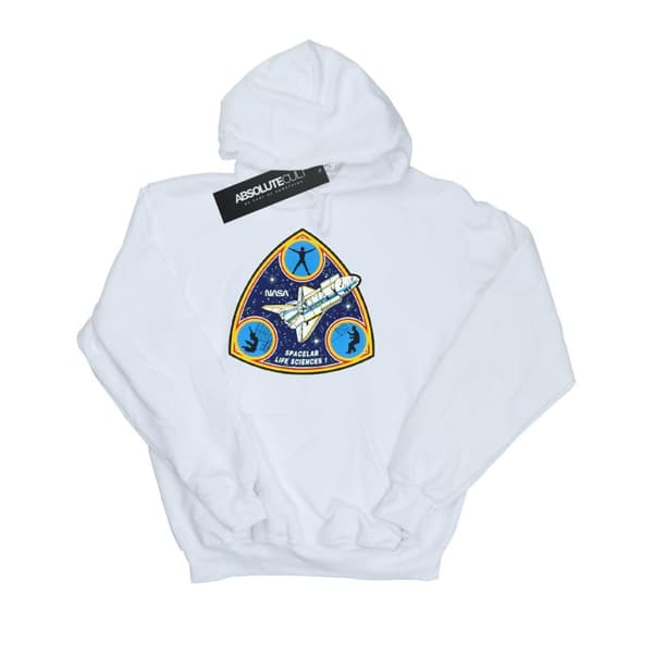 NASA Womens/Ladies Classic Spacelab Life Science Hoodie