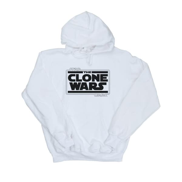 Star Wars Pojkar Clone Wars Logo Hoodie