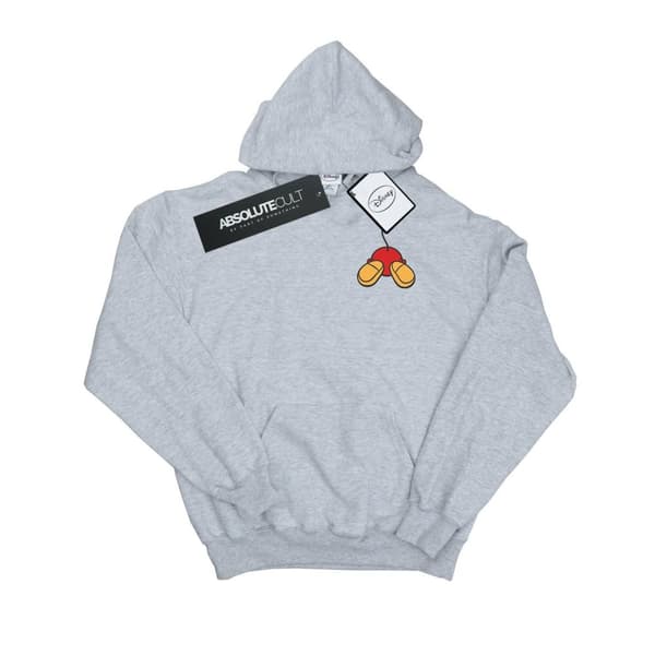 Disney Huvtröja med brösttryck på Musse Piggs baksida - dam/dam Sports Grey M