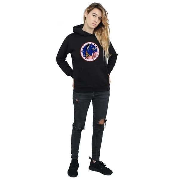 NASA Klassisk Rocket 76-hoodie för kvinnor/damer