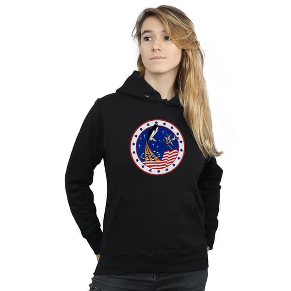 NASA Klassisk Rocket 76-hoodie för kvinnor/damer