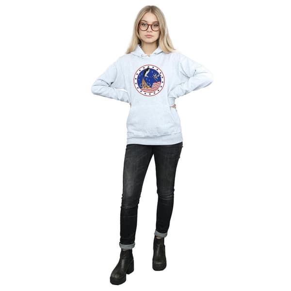 NASA Klassisk Rocket 76-hoodie för kvinnor/damer