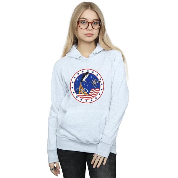 NASA Klassisk Rocket 76-hoodie för kvinnor/damer