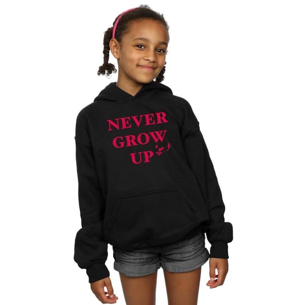 Disney Peter Pan Never Grow Up-hoodie för flickor