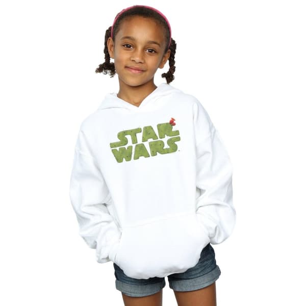 Star Wars Huvtröja med kaktuslogga för flickor