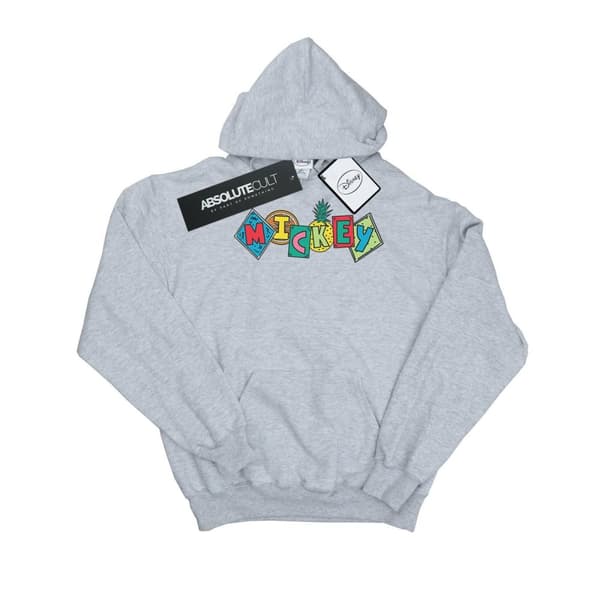 Disney Girls Mickey Mouse Fruit Blocks Hoodie