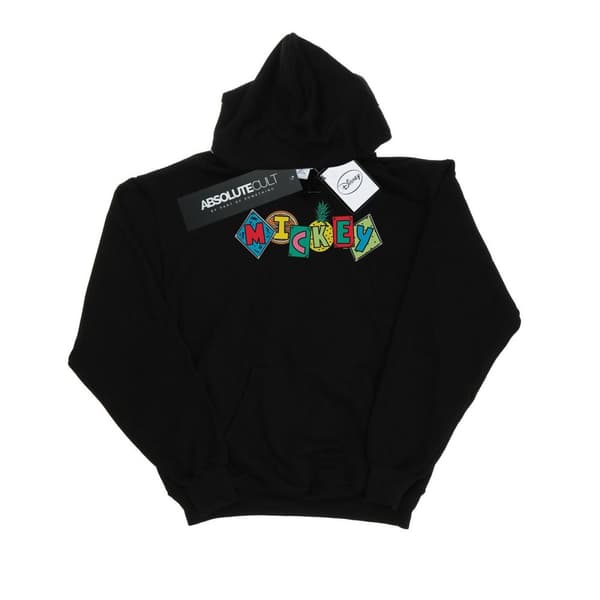 Disney Girls Mickey Mouse Fruit Blocks Hoodie