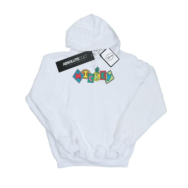 Disney Girls Mickey Mouse Fruit Blocks Hoodie