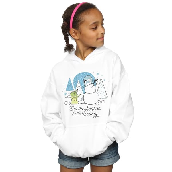 Star Wars Girls The Mandalorian Tis The Season Hoodie