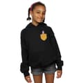 Miniatyrbild 2 av 3: Disney Daisy Duck-hoodie med fuskficka för flickor