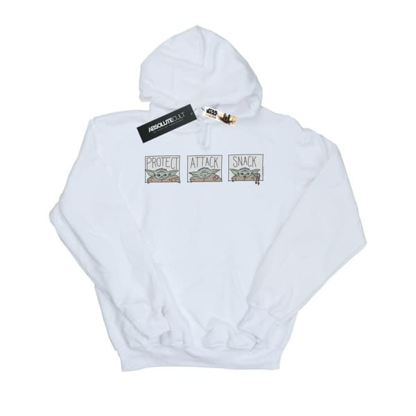 Star Wars Girls The Mandalorian The Child Tiles Hoodie