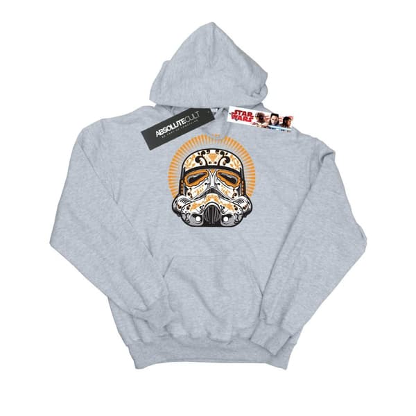 Star Wars Girls Stormtrooper Dia De Los Muertos Hoodie