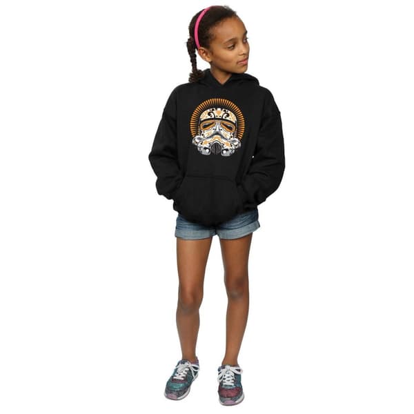Star Wars Girls Stormtrooper Dia De Los Muertos Hoodie