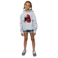 Pikkukuva 4 / 5: Star Wars Girls The Last Jedi Stormtrooper Red Cubist Helmet Hoodie