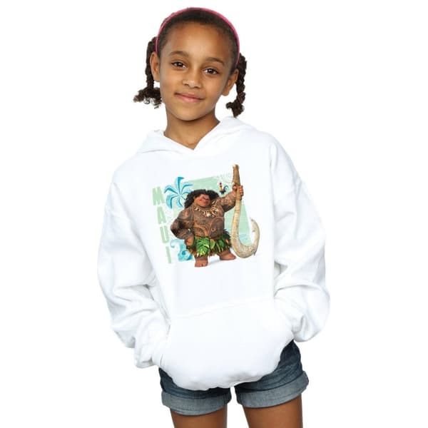 Disney Moana Maui huvtröja för flickor