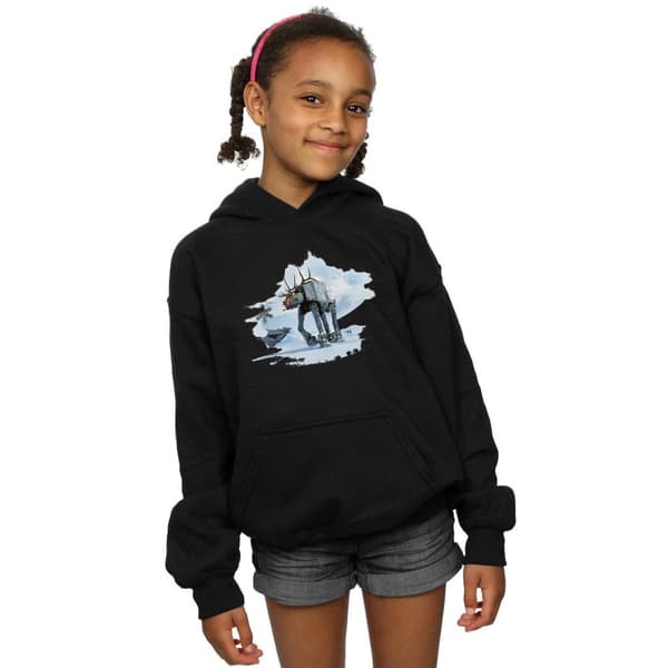 Star Wars Girls Christmas AT-AT Reindeer Hoodie