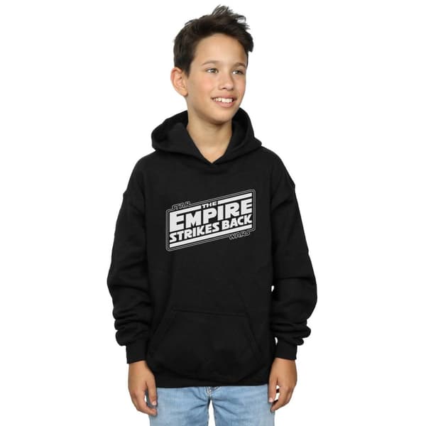 Star Wars Boys The Empire Strikes Back Logo Hoodie