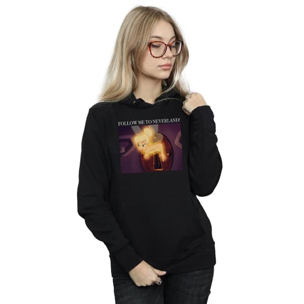 Disney Tinker Bell Follow Me-hoodie för damer/kvinnor