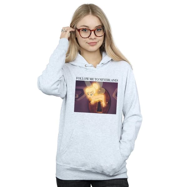 Disney Tinker Bell Follow Me-hoodie för damer/kvinnor