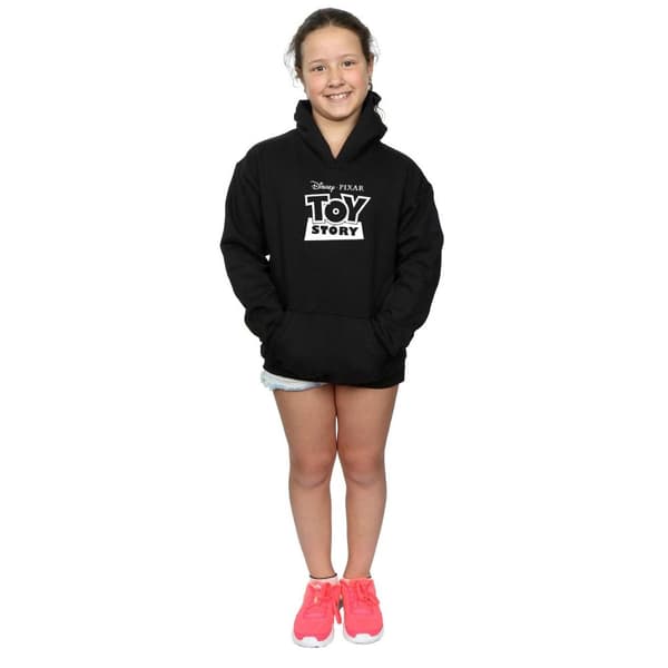Disney Toy Story Logo Outline-hoodie för flickor