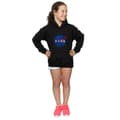 Miniatyrbild 4 av 5: NASA Classic Insignia Logo Distressed Hoodie för flickor