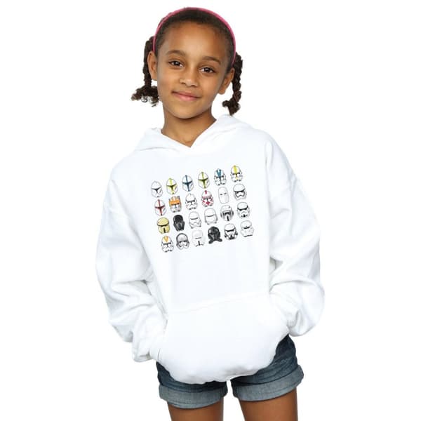 Star Wars Girls Trooper Helmets Hoodie
