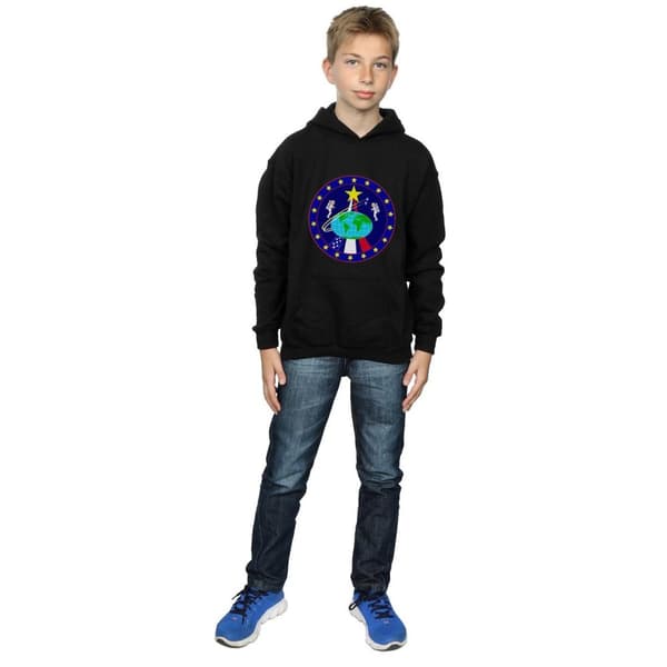 NASA Boys Classic Globe Astronauts Hoodie