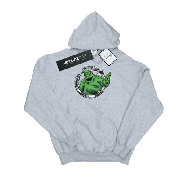 Disney Nightmare Before Christmas Roll The Dice-hoodie för flickor Sports Grey 9-11 Years