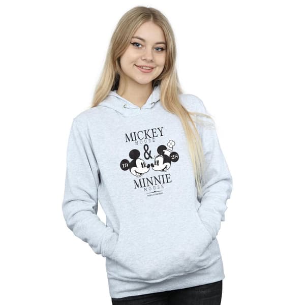 Disney Womens/Ladies Mickey And Minnie Mouse Mousecrush Mondays Hoodie
