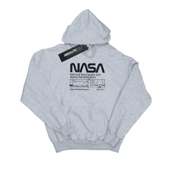 NASA Girls Classic Space Shuttle Hoodie