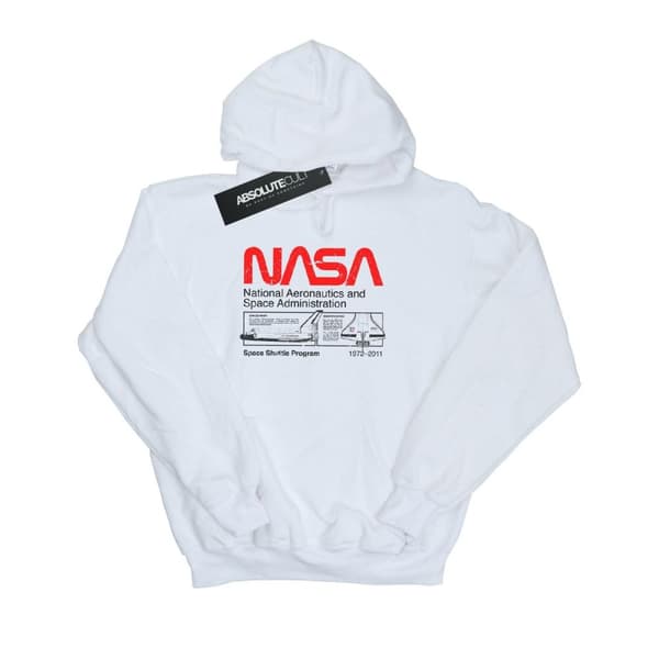 NASA Girls Classic Space Shuttle Hoodie