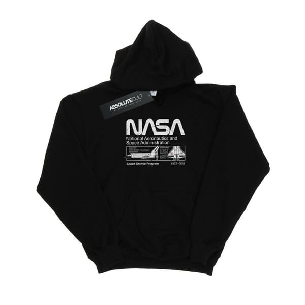 NASA Girls Classic Space Shuttle Hoodie