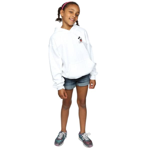 Disney Musse Pigg Kickin Retro Chest Hoodie för flickor