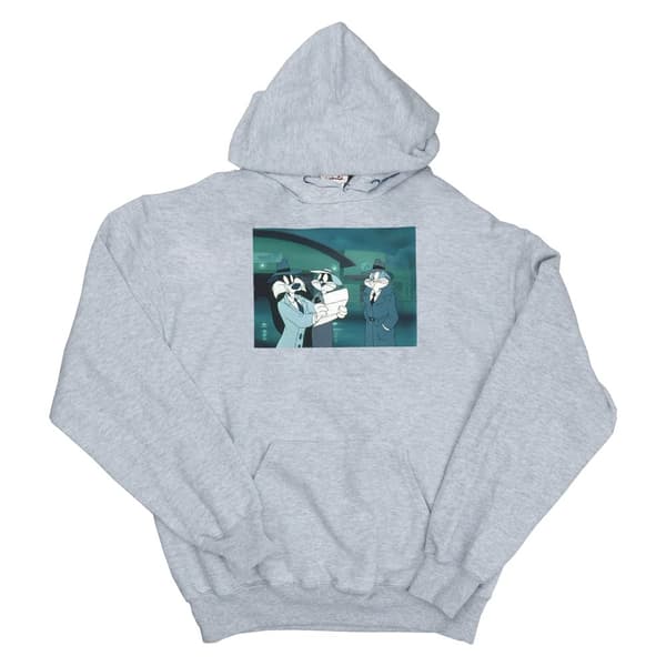 Looney Tunes Womens/Ladies Bugs Bunny Sylvester Letter Hoodie