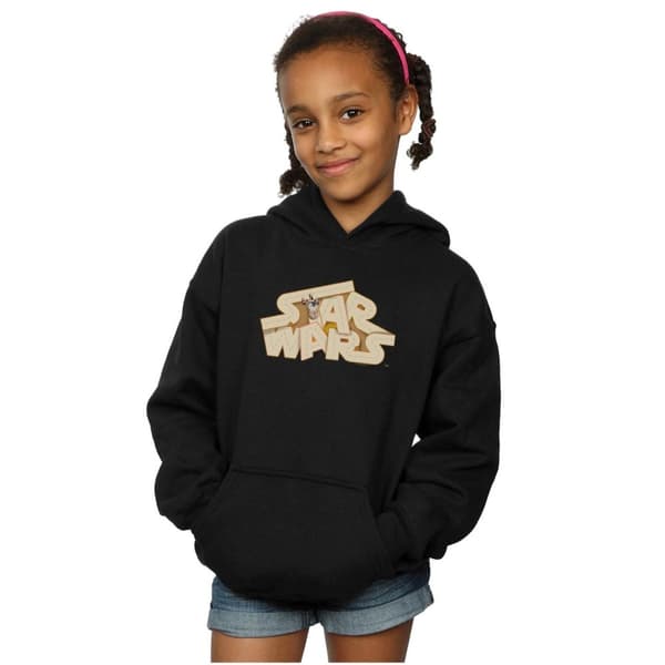 Star Wars Girls Tatooine Jumble Logo Hoodie